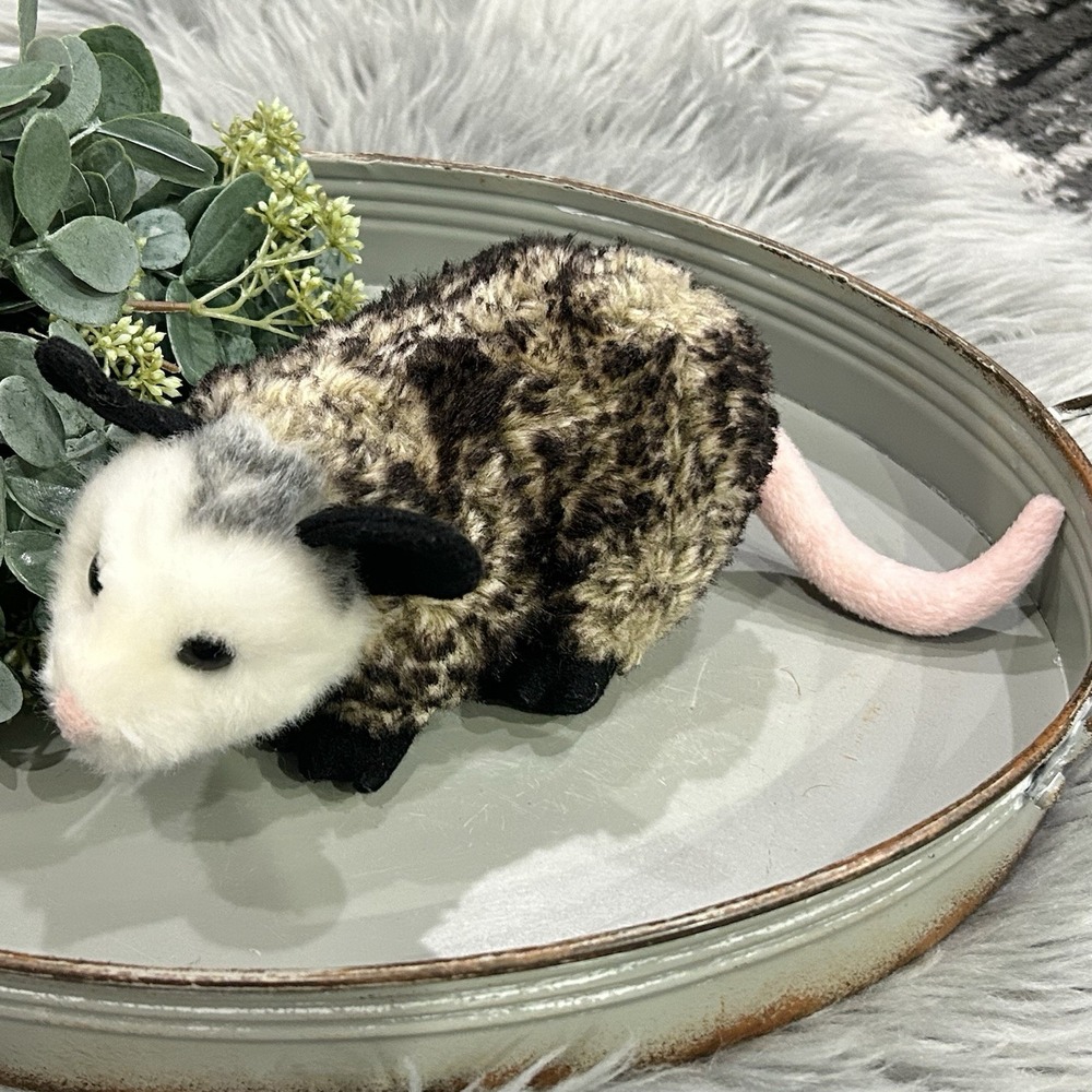 Wildlife Realistic 10" Opossum Plush Stuffed Animal